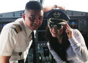 Ly Nha Ky et pilote vietnam airlines