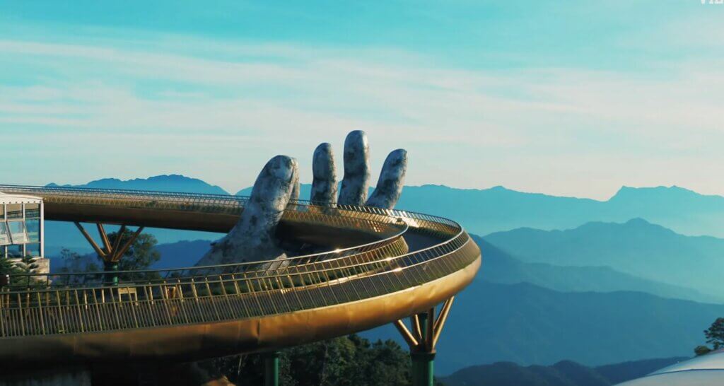 Golden Bridge au Vietnam