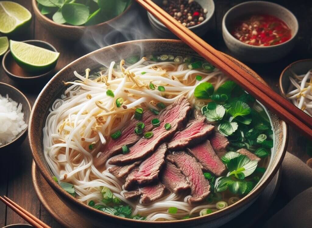 soupe pho vietnam petit déjeuner