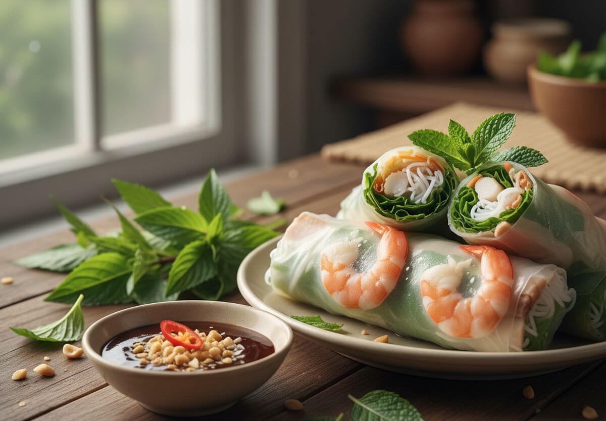 Goi cuon : recette facile des rouleaux de printemps vietnamiens