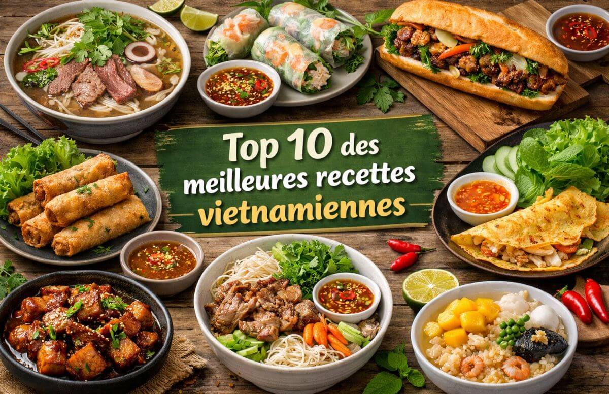 Top 10 des meilleures recettes vietnamiennes à essayer chez vous